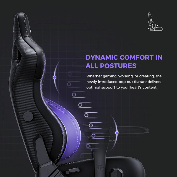 anda seaT Kaiser 4 Series Extra Large Gaming Chair, Black