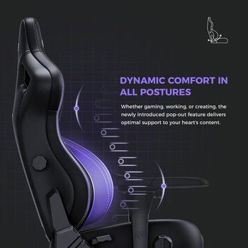 anda seaT Kaiser 4 Series Extra Large Gaming Chair, Black