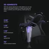 anda seaT Kaiser 4 Series Extra Large Gaming Chair, Black