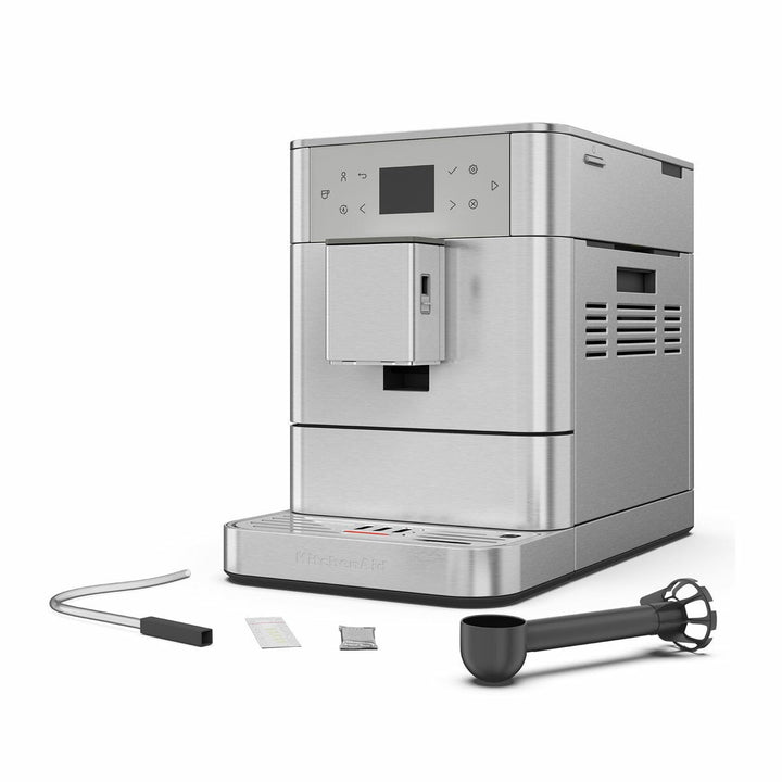 KitchenAid 5KES8556BSX Fully Automatic KF6 Espresso Coffee Machine in Stainless Steel