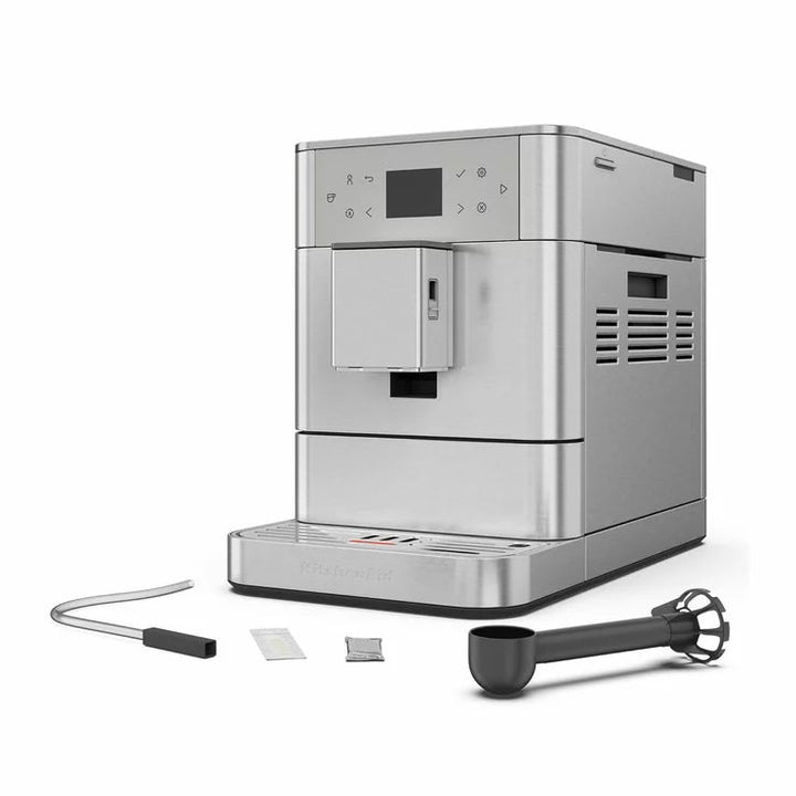KitchenAid 5KES8556BSX Fully Automatic KF6 Espresso Coffee Machine in Stainless Steel