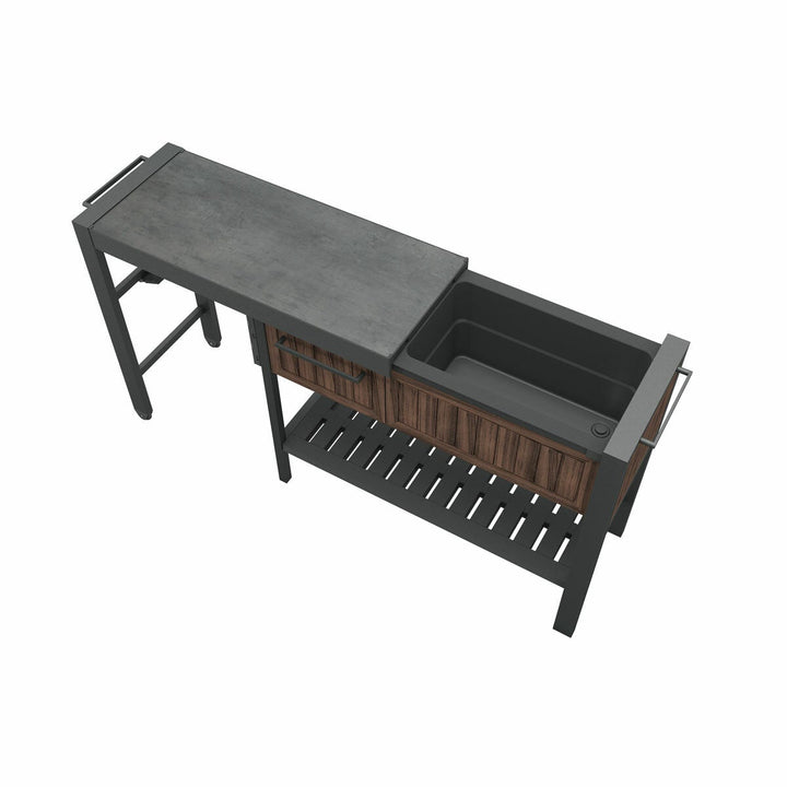 Keter Rosewood Expandable Garden Hosting Station