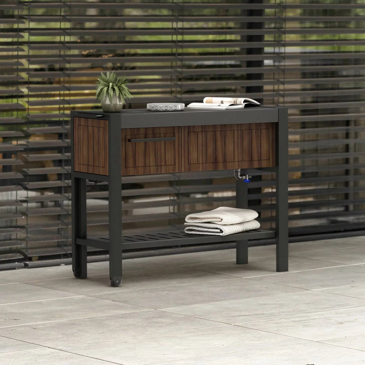 Keter Rosewood Expandable Garden Hosting Station