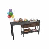Keter Rosewood Expandable Garden Hosting Station