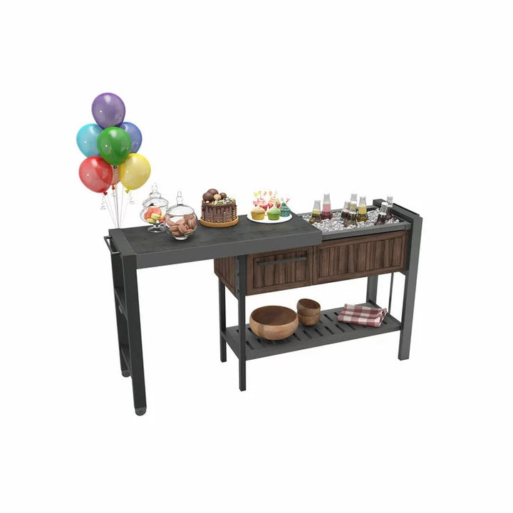 Keter Rosewood Expandable Garden Hosting Station