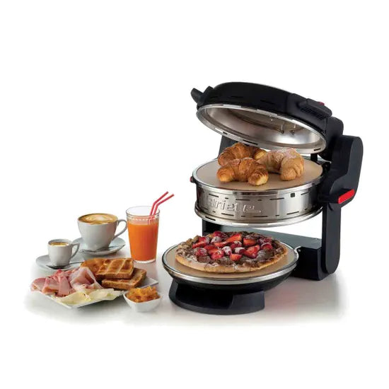 Ariete 32Cm Double Pizza Oven Black