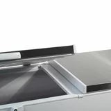 Contender FZC019 Commercial 655L Twin Lid Chest Freezer, D Rated in White