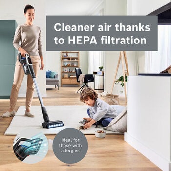 Bosch BBS931WGB Unlimited 9 Cordless Vacuum Cleaner in White