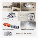 DJI Romo A Robot Vacuum &amp; Mopping with Accessory Kit Bundle