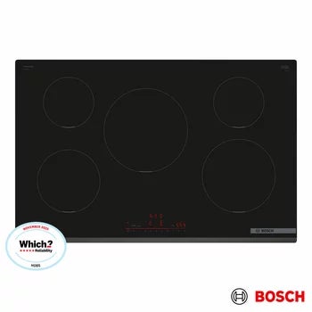 Bosch Series 6 PIV831HB1E 80cm Touch Control Induction Hob in Black