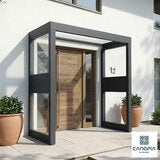 Palram Sophia Pro 215 x 96cm Door Awning Bundle