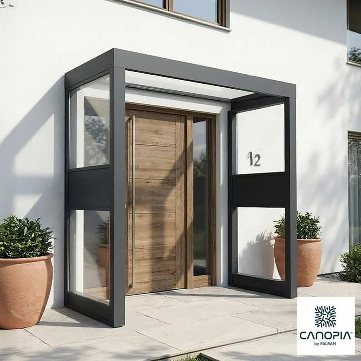 Palram Sophia Pro 215 x 96cm Door Awning Bundle