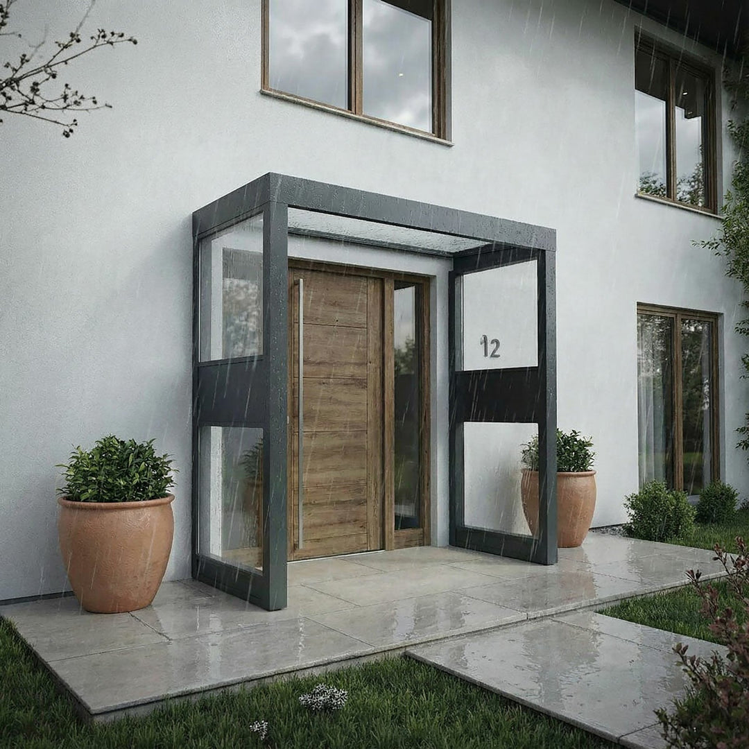 Palram Sophia Pro 215 x 96cm Door Awning Bundle