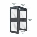 Palram 160 x 96cm Pro Door Awning Bundle