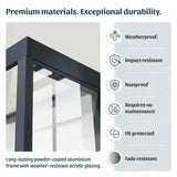Palram 160 x 96cm Pro Door Awning Bundle