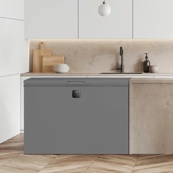 Hisense FT280WN3SGD, 277L Chest Freezer, D Rated in Silver