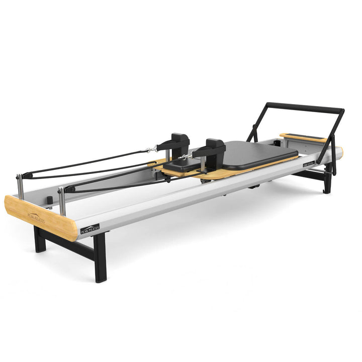 Peak Pilates casa™ Reformer home Pilates practice, backed by the quality and innovation found only with Peak Pilates®