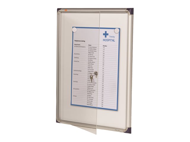 TieDex UK Nobo enclosed bulletin board