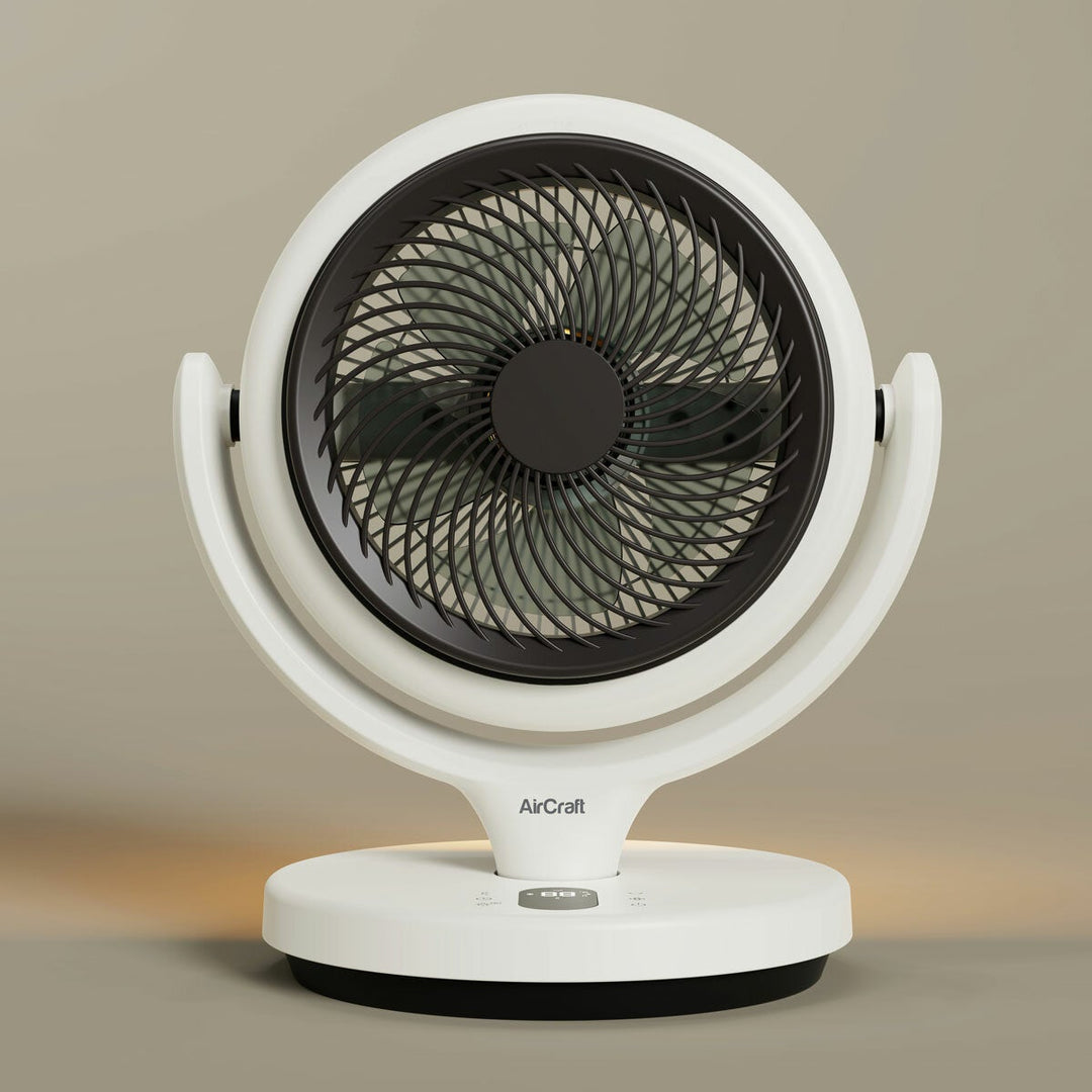 AirCraft LUME MINI Ultra Quiet Air Circulator Desktop Fan with Remote &amp; Ambient Backlight