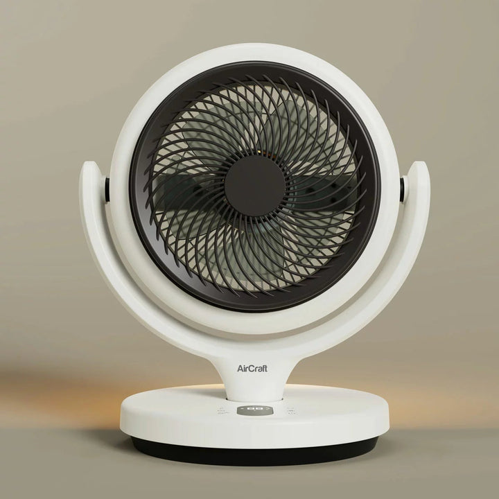 AirCraft LUME MINI Ultra Quiet Air Circulator Desktop Fan with Remote &amp; Ambient Backlight