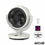 AirCraft LUME MINI Ultra Quiet Air Circulator Desktop Fan with Remote &amp; Ambient Backlight
