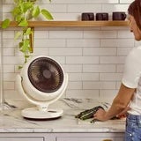 AirCraft LUME MINI Ultra Quiet Air Circulator Desktop Fan with Remote &amp; Ambient Backlight