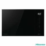 Hisense Hi6 BlackLine BIM325GI63DBGUK Built-In 25L Microwave with Grill, in Jet Black