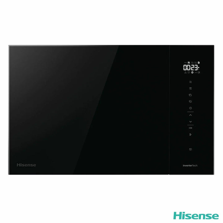 Hisense Hi6 BlackLine BIM325GI63DBGUK Built-In 25L Microwave with Grill, in Jet Black