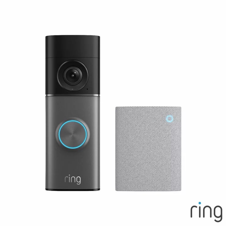 Ring Hardwired Video Doorbell Pro (3rd Gen) Satin Nickel + Chime (3rd Gen)