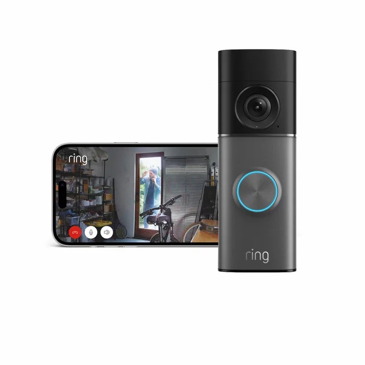 Ring Hardwired Video Doorbell Pro (3rd Gen) Satin Nickel + Chime (3rd Gen)