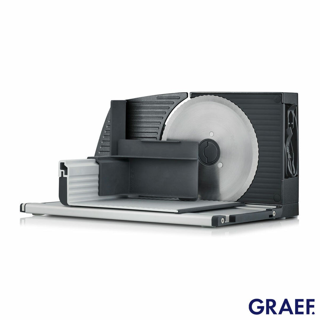Graef MT1006UK My Tiny Foldable Electrical Food Slicer in Iron Mica