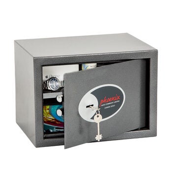Phoenix 17 Litre Vela Home and Office SS0802K Security Safe with Key Lock