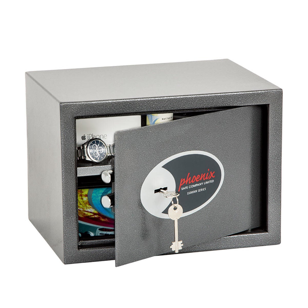 Phoenix 17 Litre Vela Home and Office SS0802K Security Safe with Key Lock