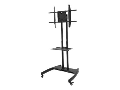 TieDex UK Peerless Tru Vue TRVT560 cart - for flat panel - powder coat, smooth matte black