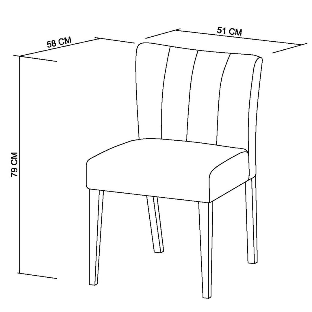 Bentley Designs Milan Dark Oak Extending Dining Table + 6 Chairs, Seats 6-8