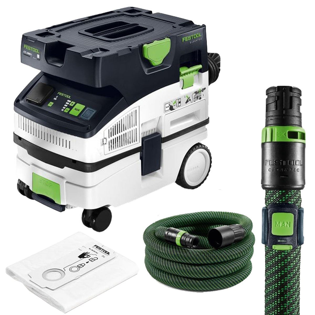 Festool CTL MINI I 110V GB Mobile Dust Extractor CLEANTEC - 578314 With Bluetooth Remote Control 202098