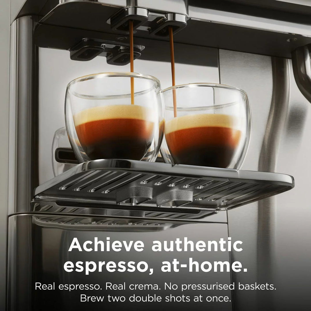 Ninja AE1001UK AutoBarista Automatic Espresso Machine in Stainless Steel