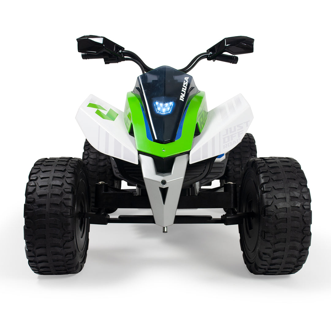 Injusa 24V Quad Rage Electric Ride On in Green (6+ Years)