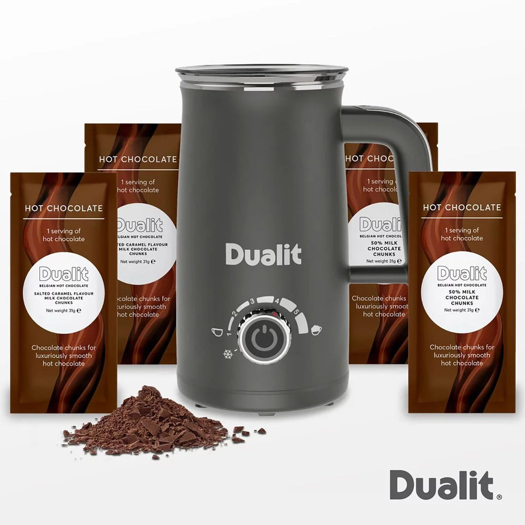 Dualit Milk Frother &amp; Hot Chocolate Maker Max in Grey