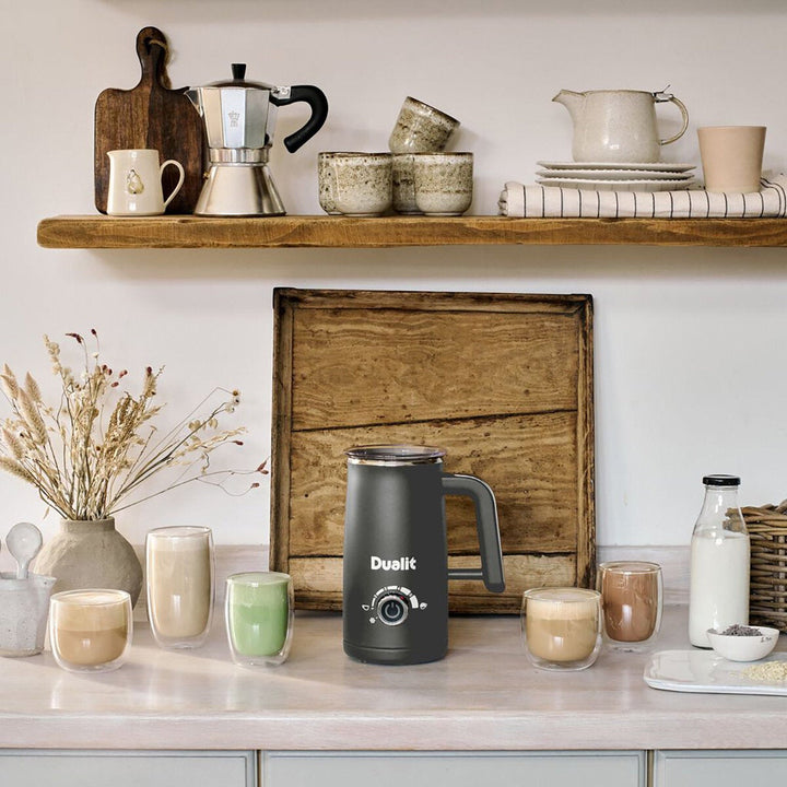 Dualit Milk Frother &amp; Hot Chocolate Maker Max in Grey