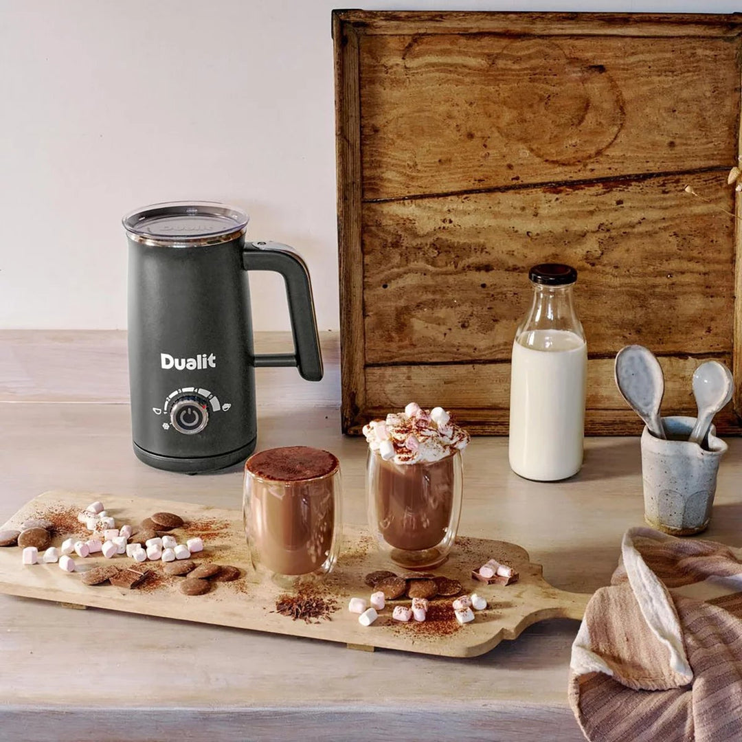 Dualit Milk Frother &amp; Hot Chocolate Maker Max in Grey