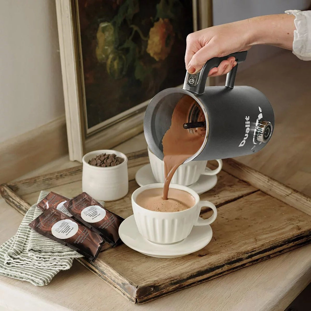 Dualit Milk Frother &amp; Hot Chocolate Maker Max in Grey