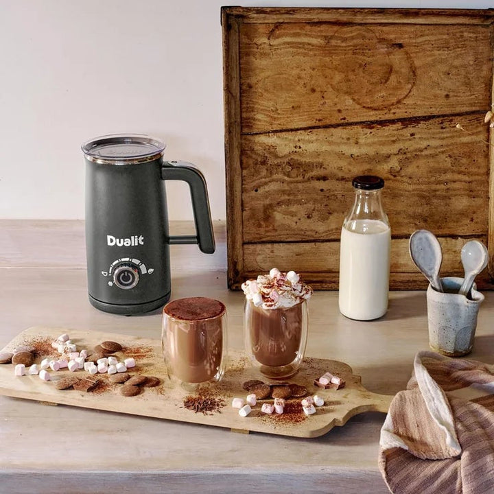 Dualit Milk Frother &amp; Hot Chocolate Maker Max in Grey