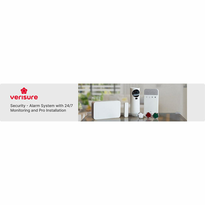 Verisure Installed Home Security Alarm System with 24/7 Monitoring &amp; £200 Customisation Voucher - Paid Monthly Subscription Required