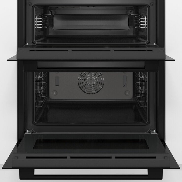 Bosch Series 4 NBS533BB0B Double Oven, A Rated in Black