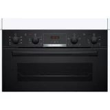Bosch Series 4 NBS533BB0B Double Oven, A Rated in Black