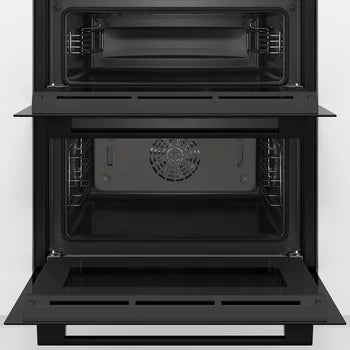 Bosch Series 4 NBS533BB0B Double Oven, A Rated in Black