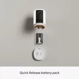 Ring Spotlight Cam (2nd Gen) - Battery White Security Camera - 2 Pack