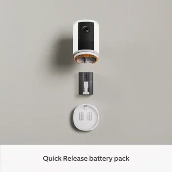 Ring Spotlight Cam (2nd Gen) - Battery White Security Camera - 2 Pack