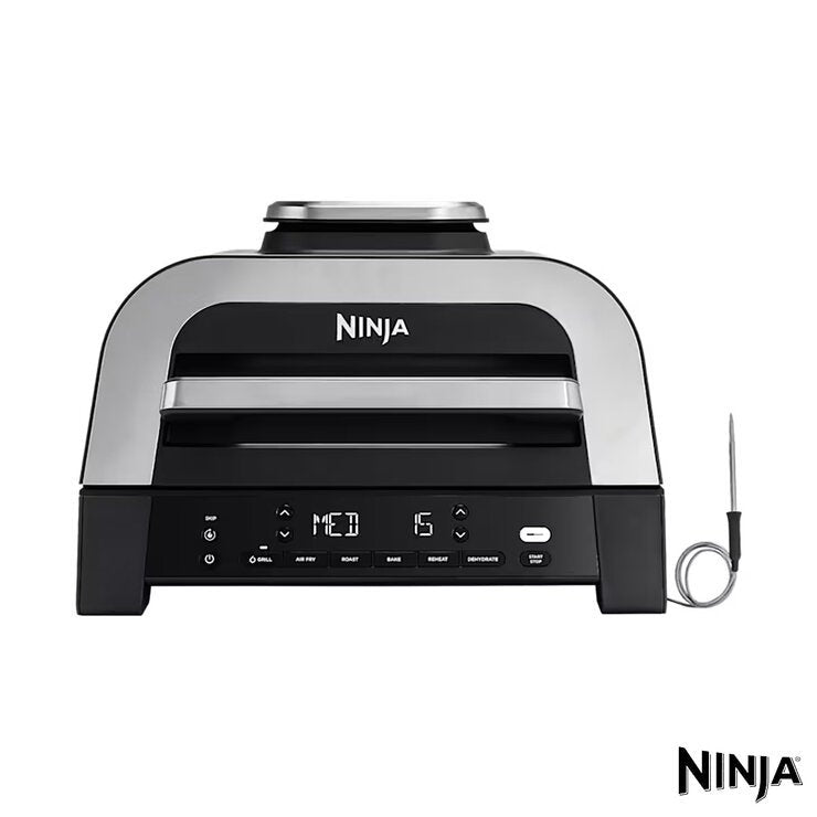 Ninja DG551UK 6-in-1 MAX Grill &amp; Air Fryer in Grey